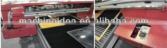2 in 1 UV flatbed printer and Laser cutter