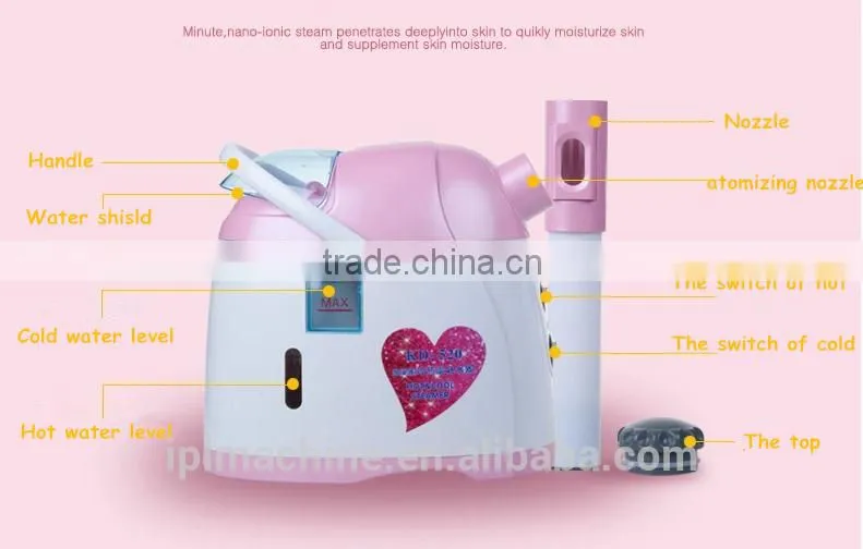 Hot and Cold System Vaporizer Facial Equipment Beauty Machine