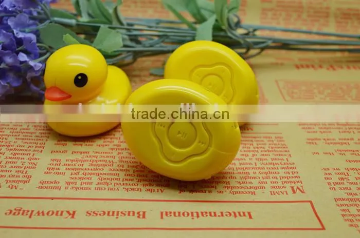 wholesale lovely promotional gift mp3 duck shaped