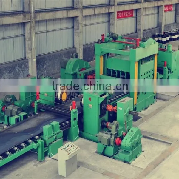 High Speed Energy Saving Cold Coil Sheet Crosscut To Length Line / Automatic Plc Hot Coil Sheet Cross Cut To Length Machine