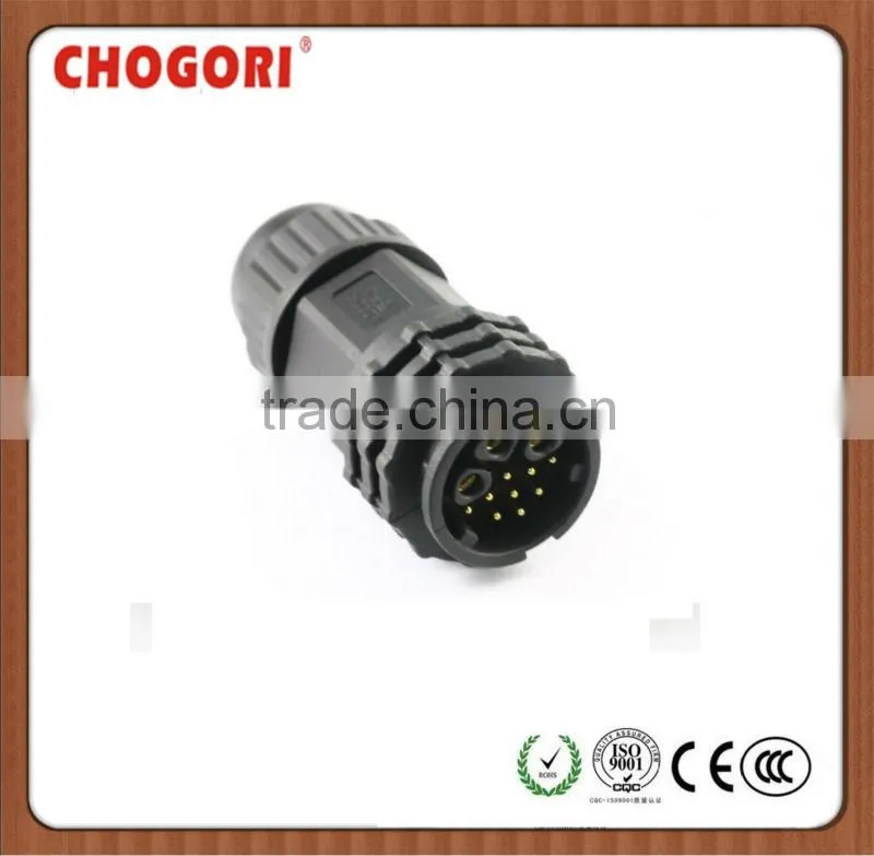 IP68 ,3+9 pin 20A+5A large series power waterproof connector