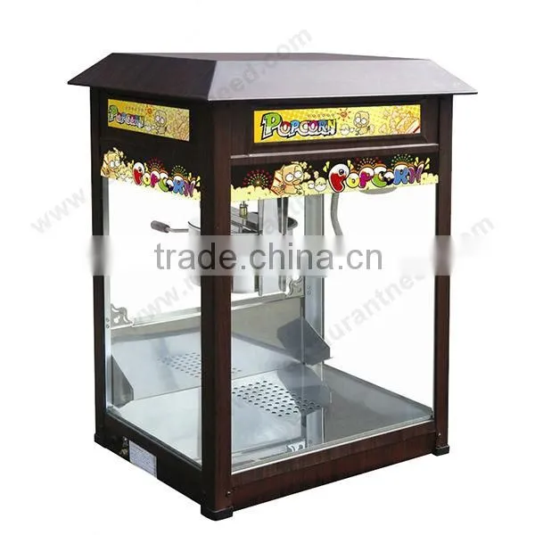 Europe Design Commercial Automatic Coin Operated Hot Air popcorn maker