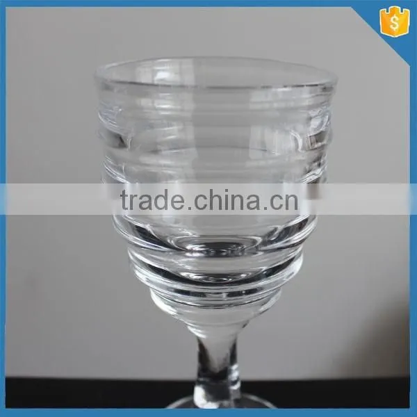 Factory super low price Clear beach wine glass cup