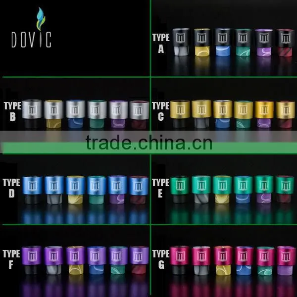 Acrylic hottest no o-ring e cig drip tips 510