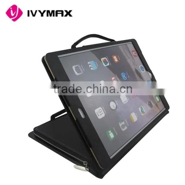 palm leather bag Tablet case for iPad pro perfume bottle display case