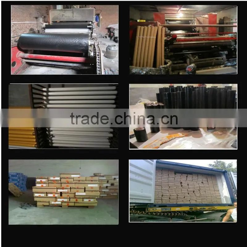 18mm black A grade shiny Pvc adhesive tape