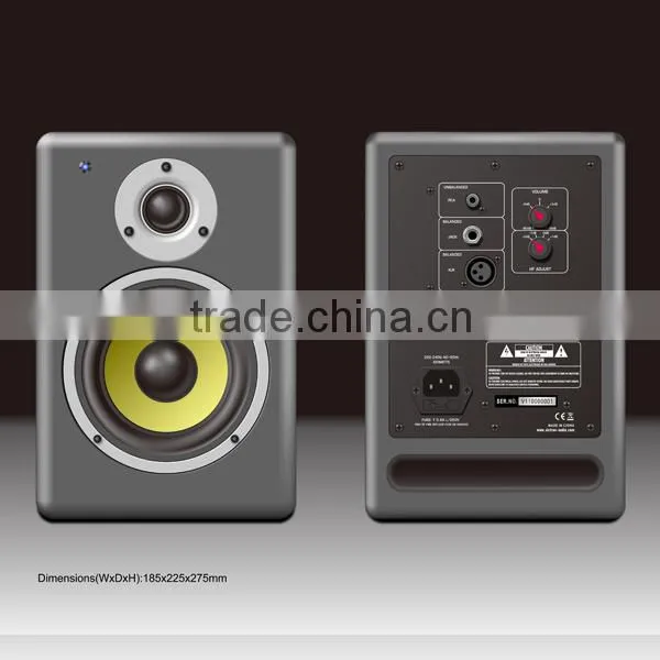 A5 Glass fiber Professional 5 inch active studio Woofer monitor speaker