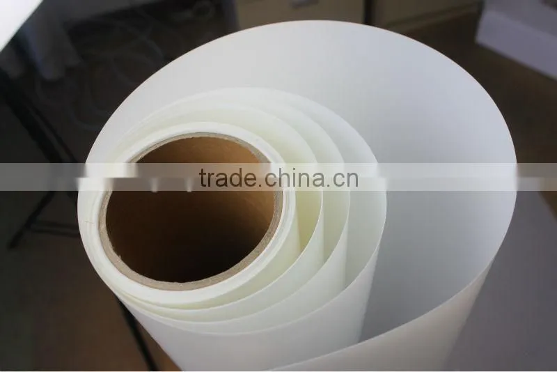 140g waterproof transparent pet inkjet film material