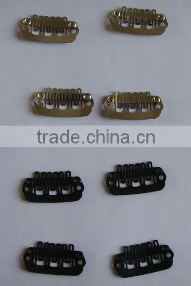 human hair claw/hair clip/with different kinds of color/bright and beautiful