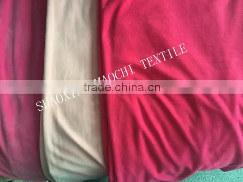 2015 new design 100%polyester imitation cotton velure fabric for sport wear, pillows, toys and so on