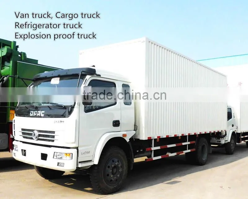 Mini van lorry dongfeng 4x2 cargo van lorry cargo truck dongfeng can truck light duty caner truck camiones
