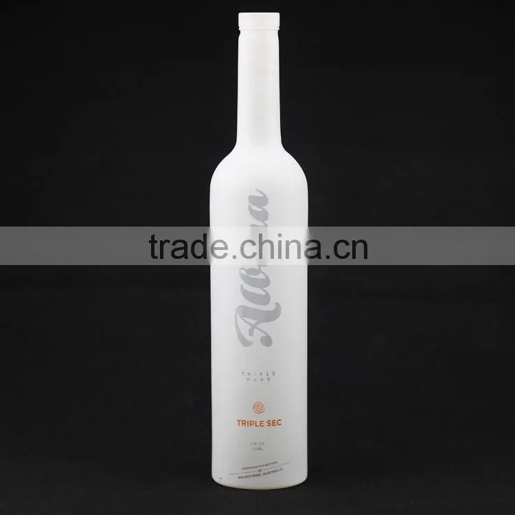 Competitive price fermented milk bottles beverage wine bottles small frosted juice bottles