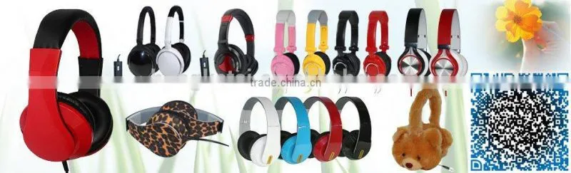 Most top quality wooden earphone and black braid cable earphone