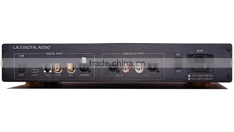 L.K.S Audio MH-DA003 ES9018 * 2 Dual-Channel Decoder Amanero USB DSD DAC Crystek Femto Clock
