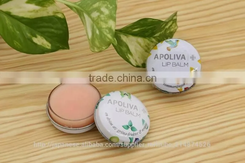 Custom Fruit Flavor Lip Balm Jar
