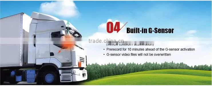 720P HD Video Quality 4 SD card supported School Bus Mobile DVR
