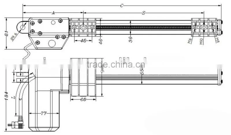 Hot Product Motorised TV Lift / ElectricTV Lift Mechanism factory price