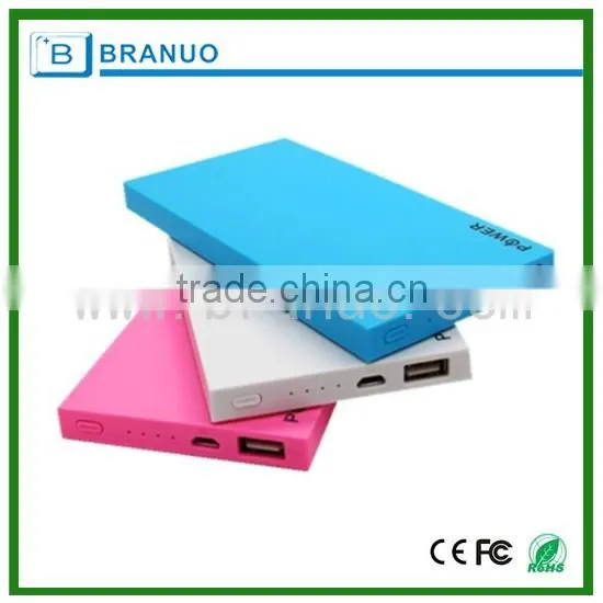 high quality ultra thin 10000 mah slim power bank