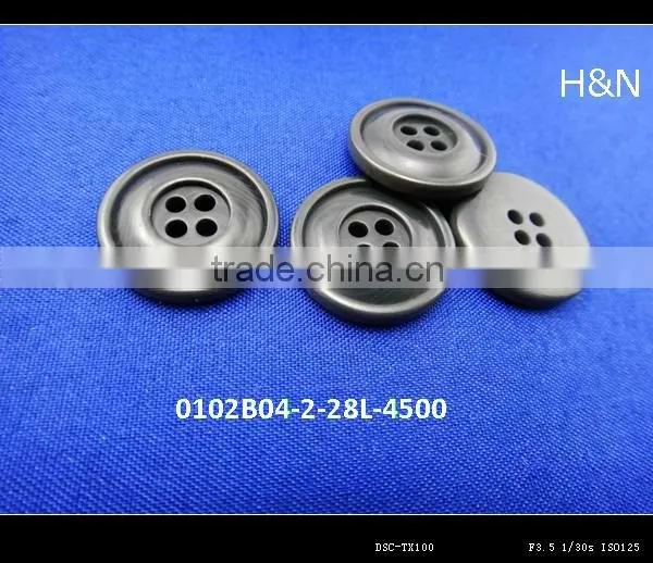 factory wholesale black coat buttons for garment