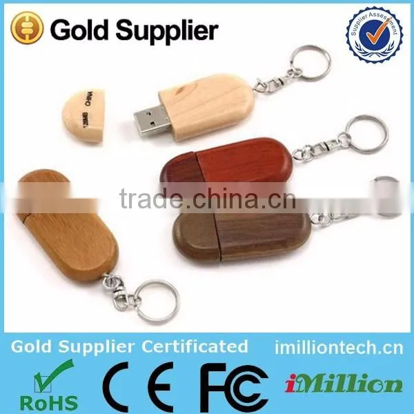 Eco friendly USB Drives Wood USB For Eco Marketing Campaign