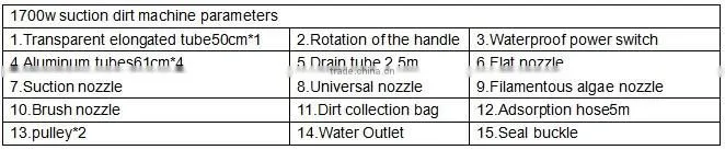 Cleaning equipment swimming pool cleaner cleaning robot