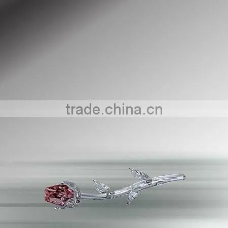 Decorative crystal flower