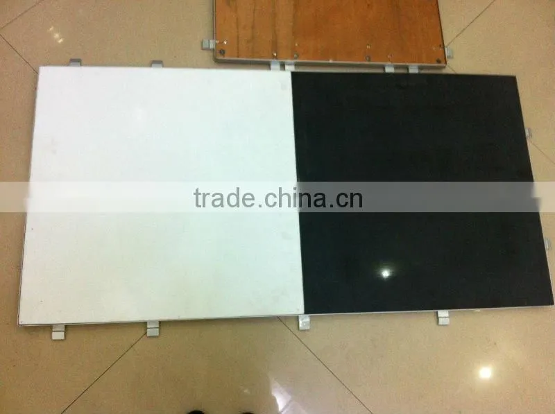 portable event dance floor classical black&white