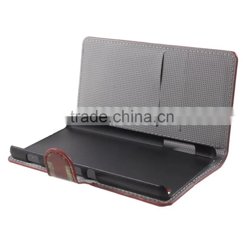 For Sony Phone Leather Case, for Sony Xperia Z4 Phone Leather Flip Cover