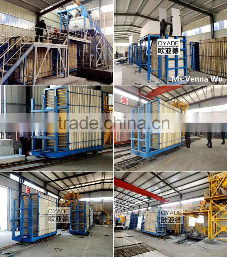 2016 automatic machine production line of sandwich panel lightweight board forming machine engineer survice