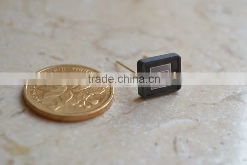 1PCS 2DU10 10x10mm Silicon Photocell Laser Receiver 400-1100nm with 2pins