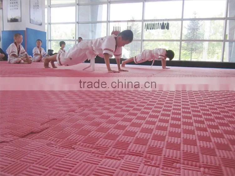 High quality non slip gym EVA foam exercise taekwondo mats