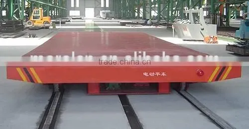 50t rail battery powered trailer for handling material