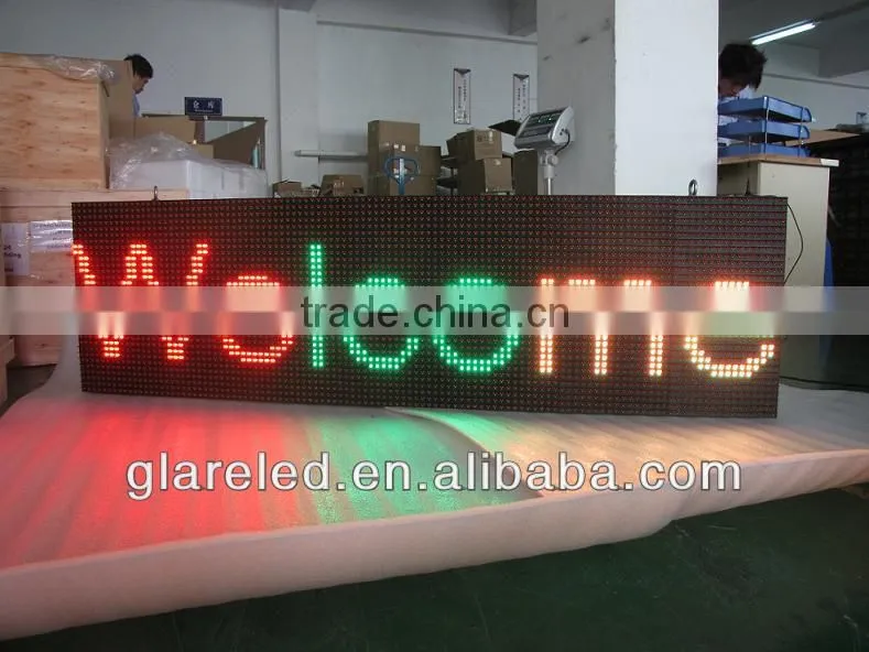 Professional waterproof IP67 dot matrix display board