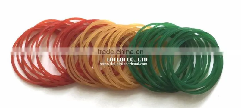 Mix colour Natural elastic Hair band - Strong rubber band and Colored in Bulk Rubber band for money use
