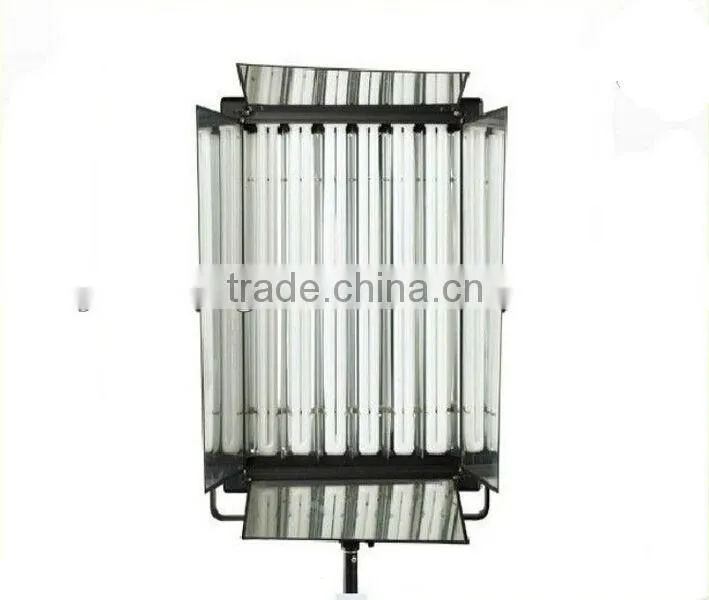 Fluorescent studio light for video with six tubes continuous light 55W