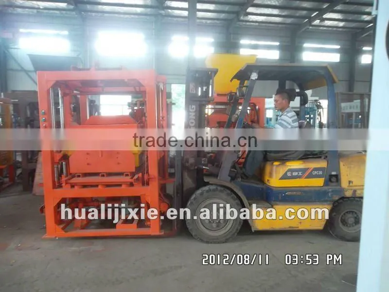 QTJ4-25 low cost hollow block making machine philippines
