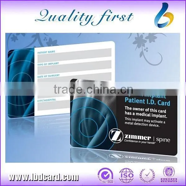Customized Fudan F08 Die-cut Cards