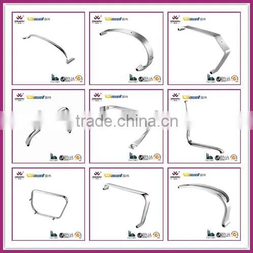 Simple aluminum armrest for mesh chair ALA-B1