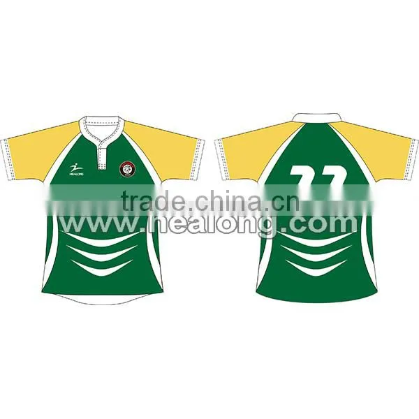 Wholesale Rugby League Jerseys, National Rugby Jerseys, Short Sleeve Custom Rugby Shirts