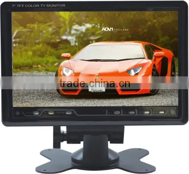 Small Size Cheap Price 7 inch Stand Alone TFT LCD TV Monitor For Car