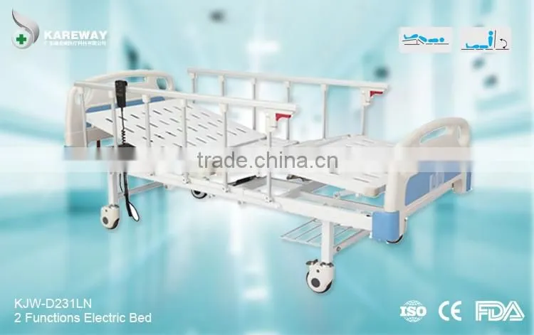 Electric iron metal type rocker hospital bed manufacture