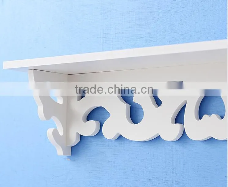 New design home storage and organizer wood carved bookcase (FH-BL0730)