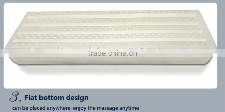 Top Grade Bedroom Furniture Long Size Leg Latex Pillow