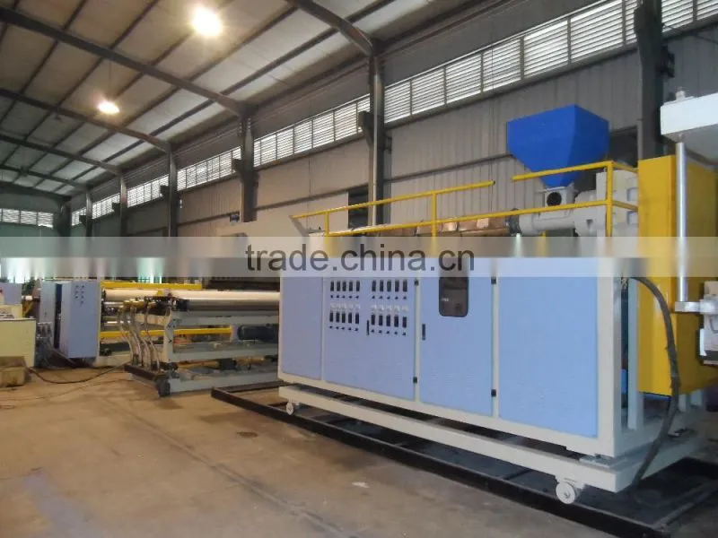 PE film for pet mat without printing