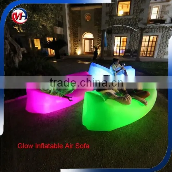 Fast Inflatable Lounger Chair Air Lazy Bean Bag Air Sleeping Bag Inflatable Air Sofa