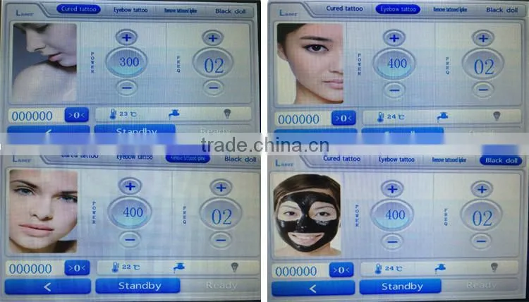 q switched laser nd yag laser facial moles tattoo removal yag machine