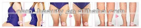 5 Treatment Head Cavitation Tripolar RF Vacuum Body Slimming Machine F019