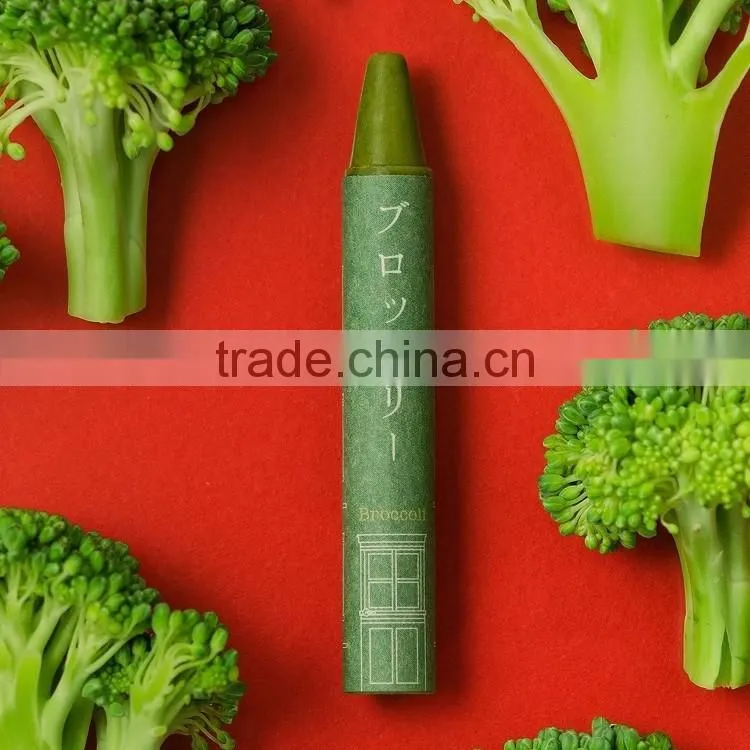 Japanese eco-friendly crayon with natural vegetable colors