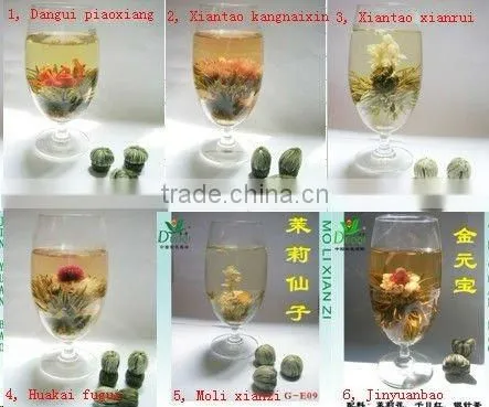 Fujian various blooming flower tea