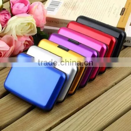 custom plastic credit card holder wallet